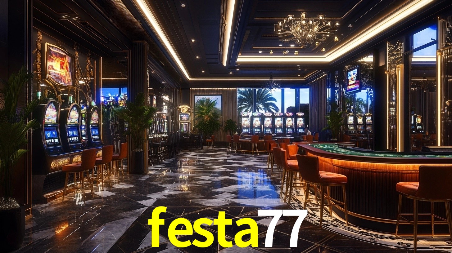 festa77: Jogos de Caça-Níqueis-Altas Recompensas, Roleta-Velocidade, Blackjack-Desafios Máximos